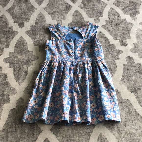 GAP Blue flower dress - Picture 2 of 6